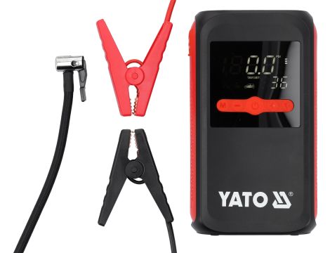 URZĄDZENIE ROZRUCHOWE Z KOMPRESOREM 12000 mAh - YATO