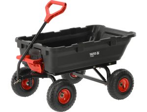WÓZEK OGRODOWY Z WYWROTKĄ XL 350KG - YATO