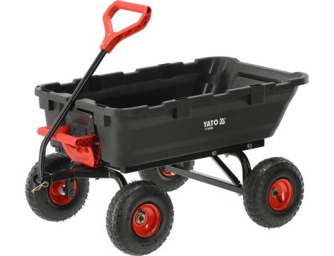 WÓZEK OGRODOWY Z WYWROTKĄ XL 350KG - YATO