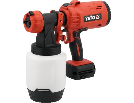 PISTOLET HVLP 18V (BL MOTOR; BODY) - YATO