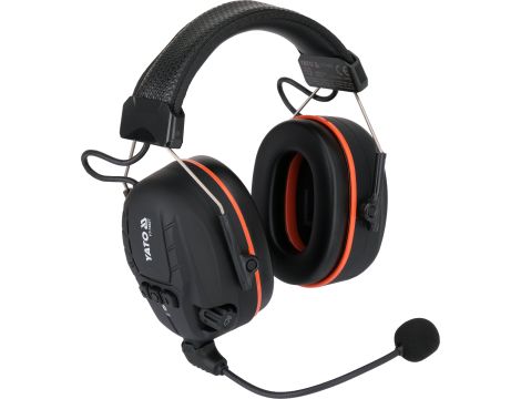 NAUSZNIKI ELEKTR. AKTYWNE Z BLUETOOTH - YATO