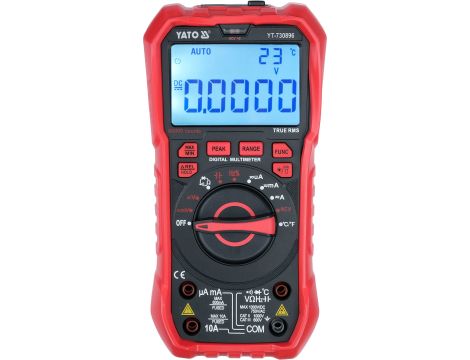 MIERNIK CYFROWY TRUE RMS LCD 60000 - YATO