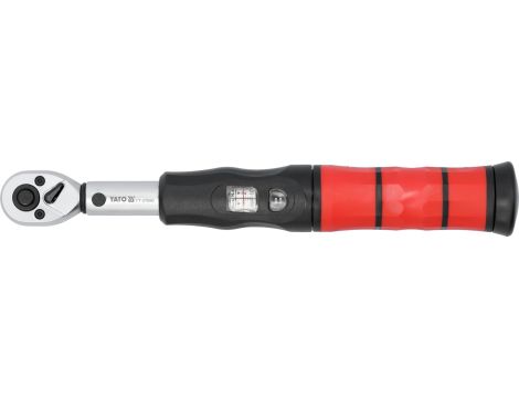 KLUCZ DYNAMOMETRYCZNY 1/4" 2-26NM - YATO