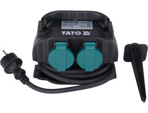 GNIAZDO OGRODOWE WBIJANE IP44 4X230V - YATO