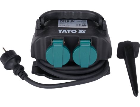 GNIAZDO OGRODOWE WBIJANE IP44 4X230V - YATO