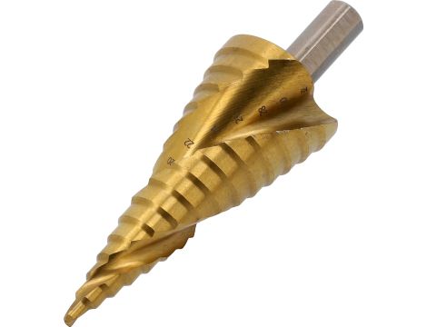 WIERTŁO STOPNIOWE SPIRALNE 4-32MM - YATO