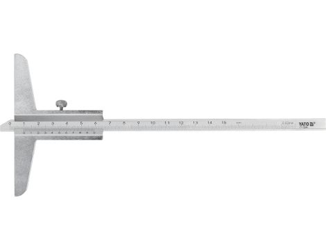 GŁĘBOKOŚCIOMIERZ SUWMIARKOWY 150 MM - YATO