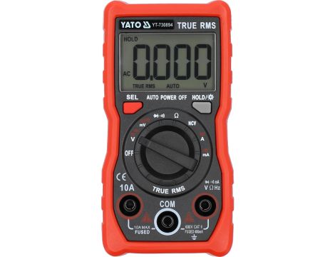 MIERNIK CYFROWY TRUE RMS LCD 4000 - YATO