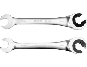 KLUCZ PÓŁOTWARTY Z GRZECHOTKĄ 19MM - YATO