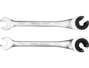 KLUCZ PÓŁOTWARTY Z GRZECHOTKĄ 11MM - YATO