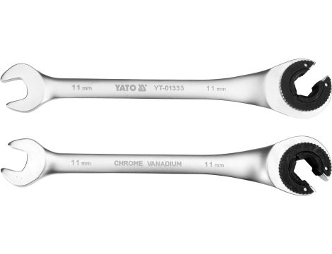 KLUCZ PÓŁOTWARTY Z GRZECHOTKĄ 11MM - YATO