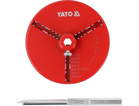 TALERZ MOCUJĄCY Z WIERTŁEM DO OTWORNIC WOLFRAMOWYCH 33-103MM - YATO