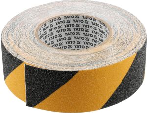 TAŚMA ANTYPOŚLIZGOWA ŻÓŁTO-CZARNA 50MM X 18M - YATO