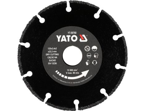 TARCZA DO DREWNA 125MM - YATO