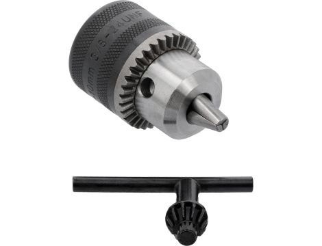 UCHWYT WIERTARSKI Z KLUCZEM, 10MM, 3/8" - YATO