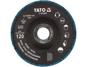 TARCZA LIST. NIEB. P120 125MM - YATO