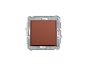 MINI Mechanizm łącznika krzyżowego (jeden klawisz bez piktogramu) terakota 63MWP-6.1