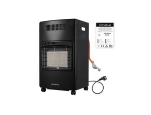Piecyk gazowy na butlę 2w1 elektryczny grzejnik 5,8kW farelka reduktor 84m