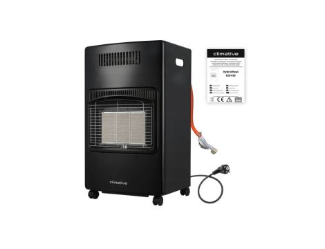 Piecyk gazowy na butlę 2w1 elektryczny grzejnik 5,8kW farelka reduktor 84m