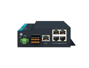 Router komórkowy ICR-1700, EMEA, APAC, LATAM, 5x Ethernet, 1x RS232, 1x RS485, USB, GNSS, anteny w zestawie ICR-1745-EU-A