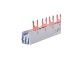 Szyna łączeniowa widełkowa MCB, 1-polowa, przekrój 16 mm, typ L, długość 57 modułów MEF15716A00