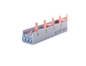 Szyna łączeniowa sztyftowa MCB, 1-polowa, przekrój 10 mm, typ L, długość 57 modułów MEP15710A00