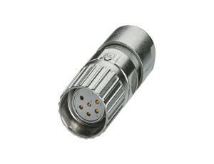 Złącze M23 wtyk prosty PIN: 6 1629237