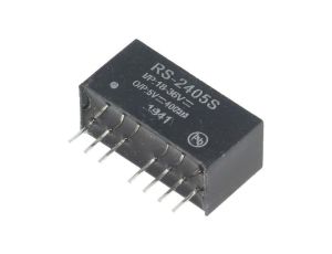 Przetwornica DC/DC, 2W, Uwej: 18...36VDC, Uwyj: 5VDC, 0,4A, THT, RS-2405S