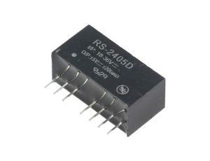 Przetwornica DC/DC, 2W, Uwej: 18...36VDC, Uwyj: 5VDC, Uwyj 2: -5VDC, 0,2A, THT, RS-2405D