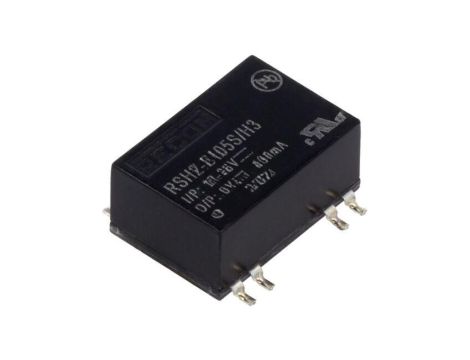 Przetwornica DC/DC, 2W, Uwej: 18...36VDC, Uwyj: 5VDC, 0,4A, SMT, RSH2-2405S/H3