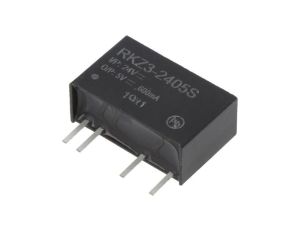 Przetwornica DC/DC, 3W, Uwej: 21,6...26,4VDC, Uwyj: 5VDC, 0,6A, THT, RKZ3-2405S