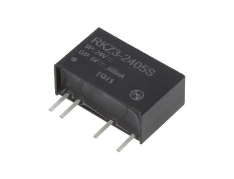 Przetwornica DC/DC, 3W, Uwej: 21,6...26,4VDC, Uwyj: 5VDC, 0,6A, THT, RKZ3-2405S