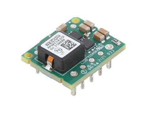 Przetwornica DC/DC, Uwej: 9...53VDC, Uwyj: 3,3...16,5VDC, 8A, THT, RPMA5.0-8.0/OF