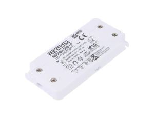 Zasilacz impulsowy, LED, 2...12VDC, 0,5A, IP20, listwa zaciskowa, RACD06-500-LP