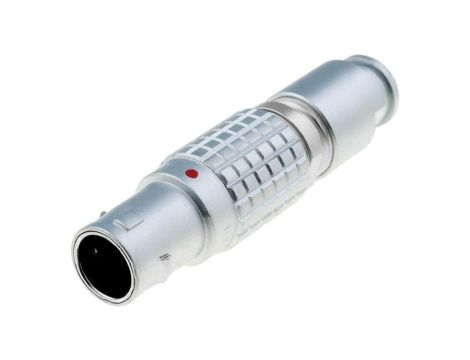 Złącze wtyk okrągłe do odgiętki męskie, PIN: 8, na przewód, lutowanie, FGG.1B.308.CLAD62Z