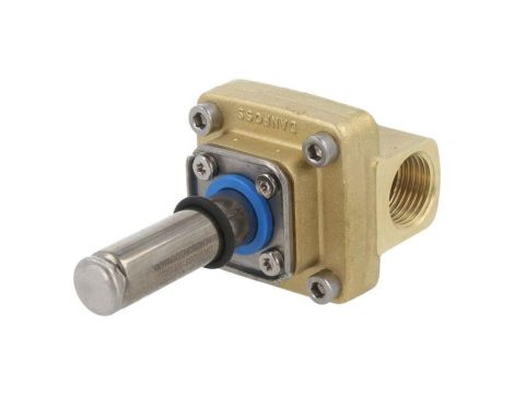 Zawór elektromagnetyczny, 2/2 NC, 0...10bar, G 1/2, mosiądz, EPDM, 032U5252