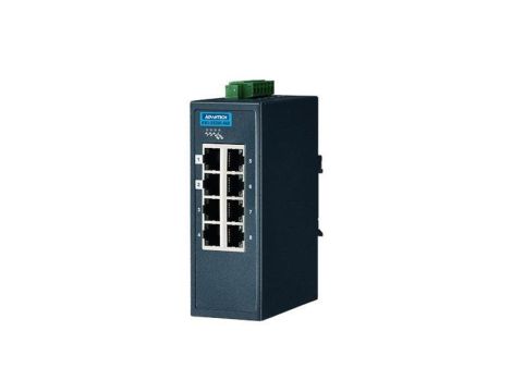 8-portowy zarządzalny Lite Switch Ethernet 10/100Mbps z obsługą Modbus/TCP, -40~75℃ EKI-5528I-MB-AE