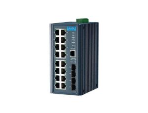 16G+4SFP portowy zarządzalny Switch Ethernet EKI-7720G-4F-BE