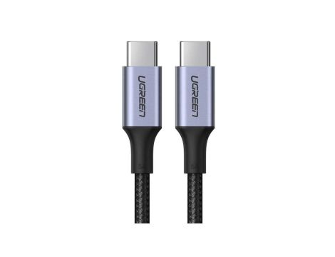 UGREEN Kabel USB 3.0 typ-C / typ-C (wtyk / wtyk) Quick Charge 3.0 US316 czarny /0,5m/