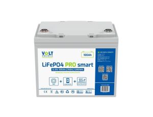 Akumulator LiFePO4 (litowo-żelazowo-fosforanowy) 12,8V 100Ah (150A) bezobsługowy + BMS VOLT