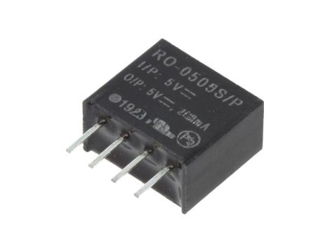 Przetwornica DC/DC, 1W, Uwyj: 5V DC, Iwyj: 0,2A, THT, RO-0505S/P