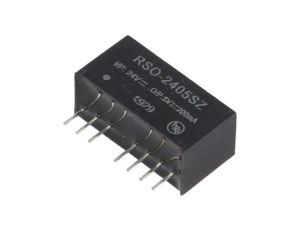 Przetwornica DC/DC, 1W, Uwyj: 5V DC, Iwyj: 0,2A, THT, RSO-2405SZ