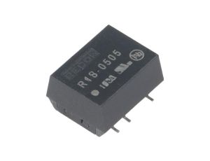 Przetwornica DC/DC, 1W, Uwyj: 5V DC, Iwyj: 0,2A, SMT, R1S-0505