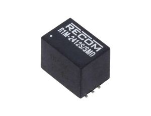 Przetwornica DC/DC, 1W, Uwyj: 12V DC, Iwyj: 90mA, SMT, R1M-2412S/SMD