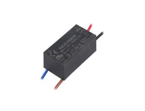 Przetwornica AC/DC, 20W, Uwyj: 5V DC, Iwyj: 4A, przewody, RAC20-05SK/W