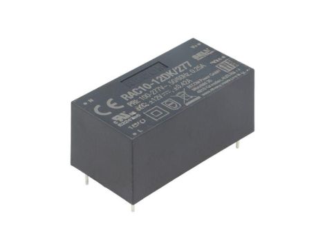 Przetwornica AC/DC, 10W, Uwyj: 12V DC, Uwyj 2: -12V DC, Iwyj: 0,42A, Iwyj 2: 0,42A, PCB, RAC10-12DK/277