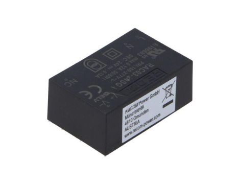 Przetwornica AC/DC, 3W, Uwyj: 24V DC, Iwyj: 0,13A, PCB, RAC03-24SGA