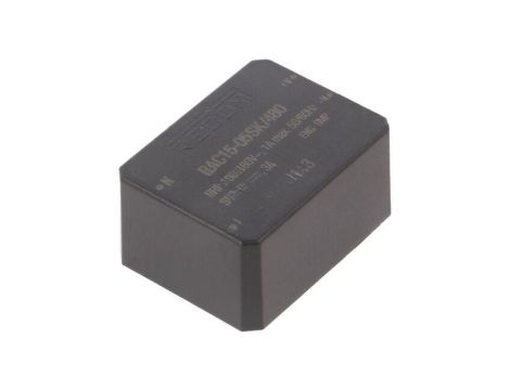 Przetwornica AC/DC, 15W, Uwyj: 5V DC, Iwyj: 3A, PCB, RAC15-05SK/480