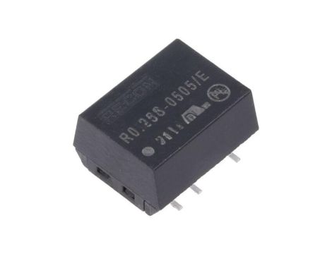 Przetwornica DC/DC, 0,25W, Uwyj: 5V DC, Iwyj: 50mA, SMT, R0.25S-0505/E