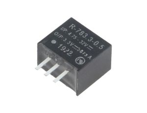 Przetwornica DC/DC, 1,65W, Uwyj: 3,3V DC, Iwyj: 0,5A, PCB, R-783.3-0.5